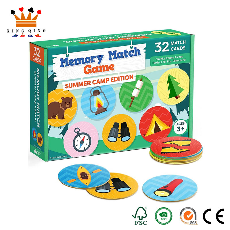 新しいエキサイティングな記憶力ゲーム カードのご紹介: 知力を高める楽しくて挑戦的な方法